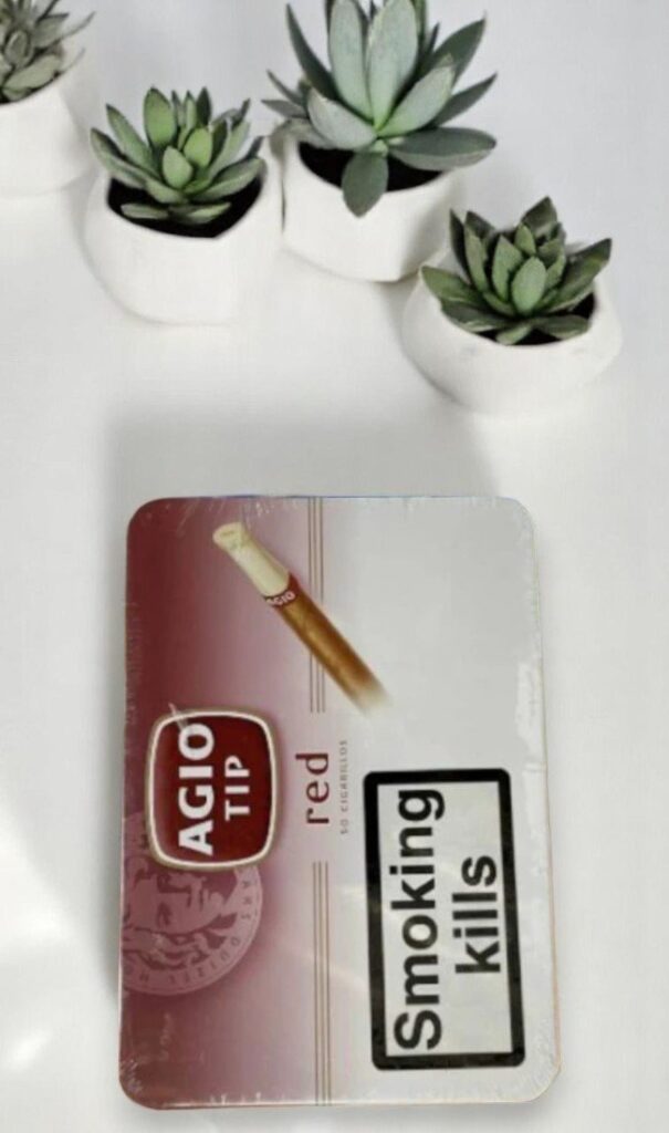 บุหรี่นอก Agio Tip Redพร้อมส่ง