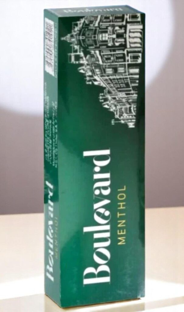 บุหรี่นอก Boulevard Premium Mentholพร้อมส่ง