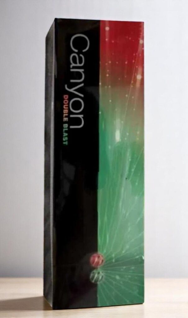 บุหรี่นอก Canyon Double Strawberry & Mint (2เม็ดบีบ)