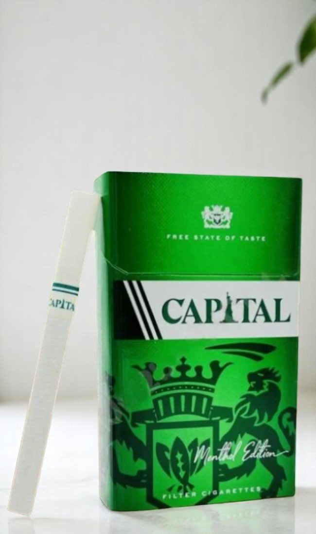 บุหรี่นอก Capital Menthol Edition (ซองแข็ง)