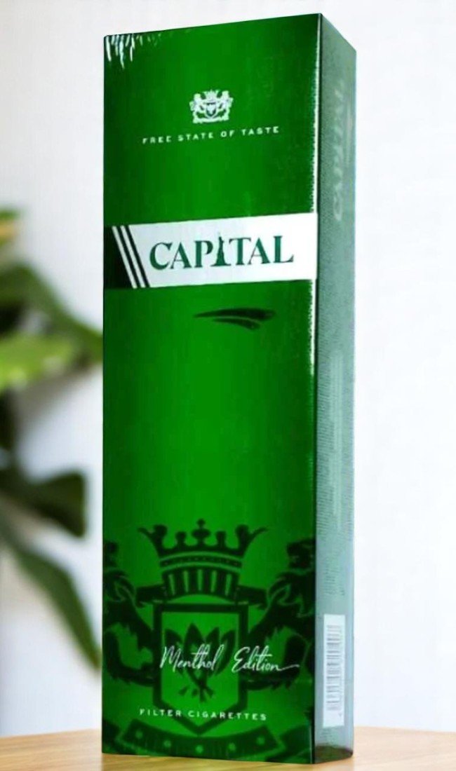 บุหรี่นอก Capital Menthol Edition (ซองแข็ง)