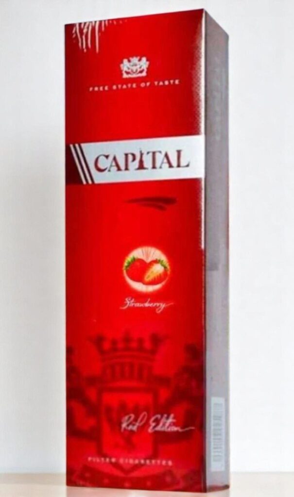 บุหรี่นอก Capital Strawberry