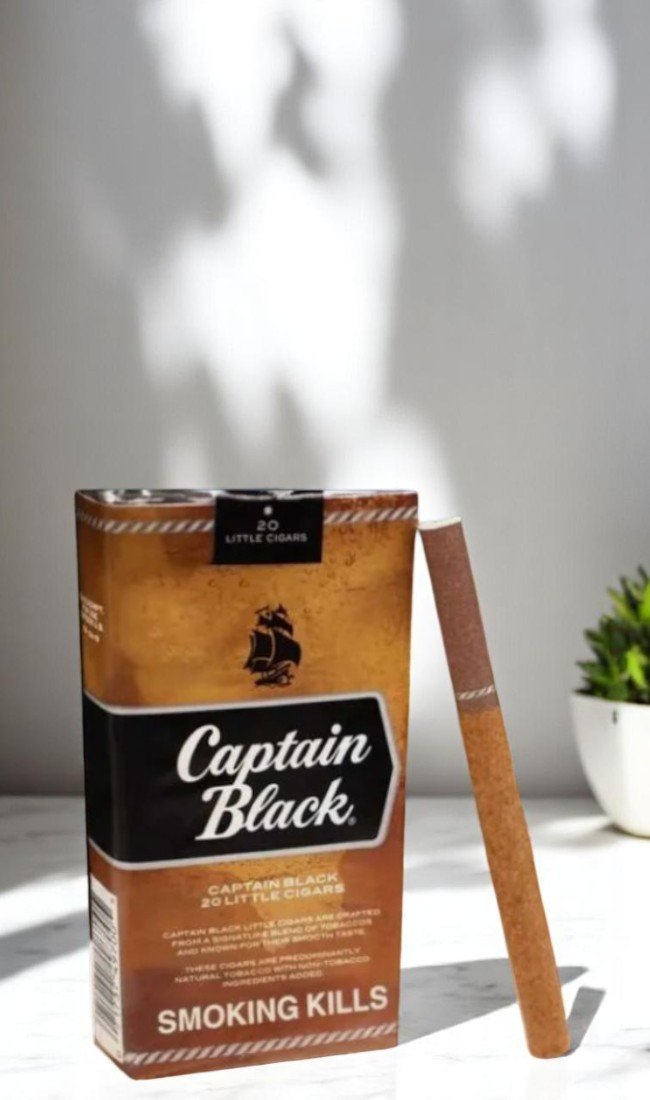 บุหรี่นอก Captain Black Crema