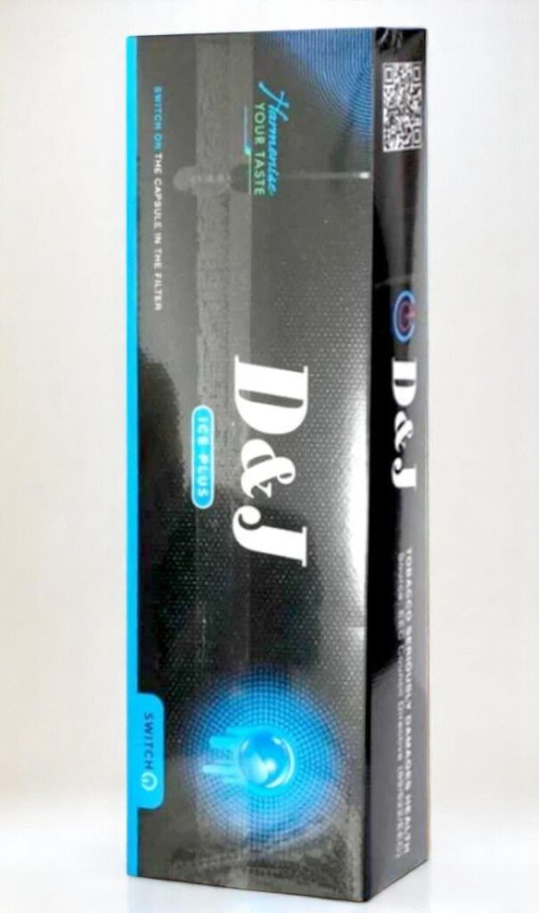บุหรี่นอก D&J Ice Plus (1เม็ดบีบ)