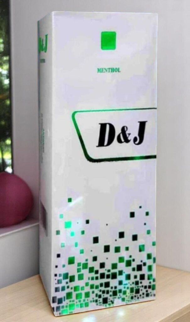 บุหรี่นอก D&J Menthol