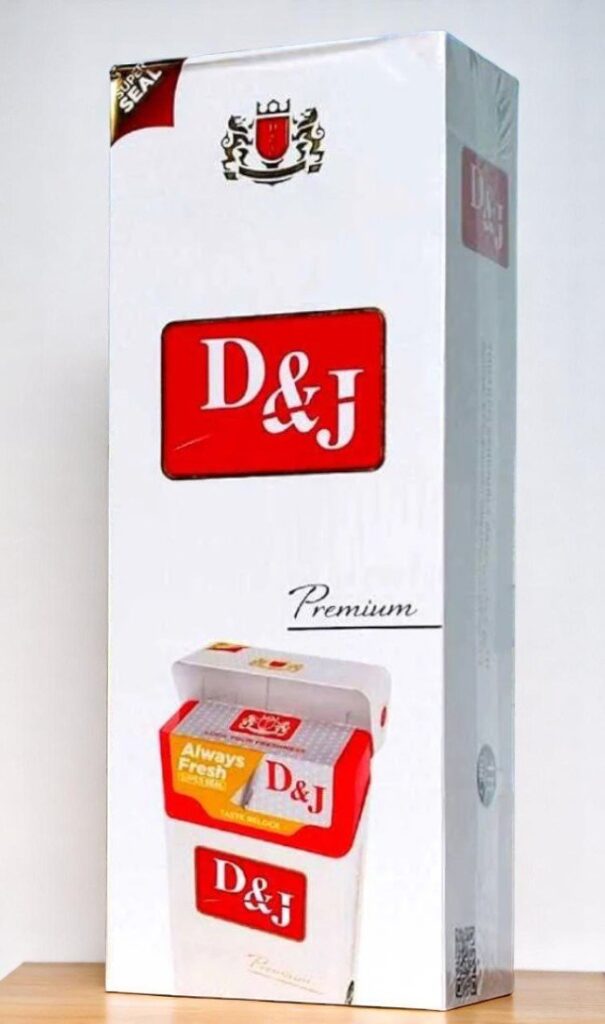 บุหรี่นอก D&J Premium