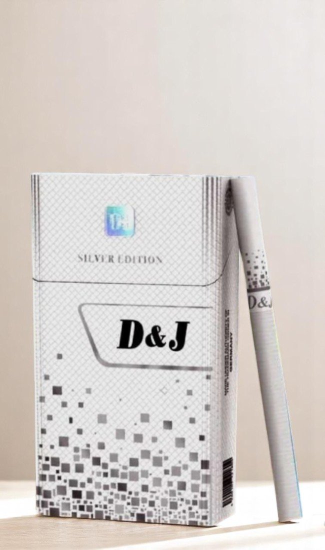 บุหรี่นอก D&J Silver Edition