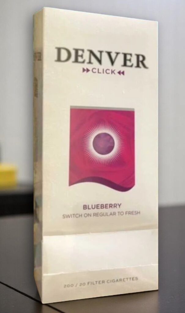Denver Click Blueberry (1เม็ดบีบ) | Denver Click Blueberry