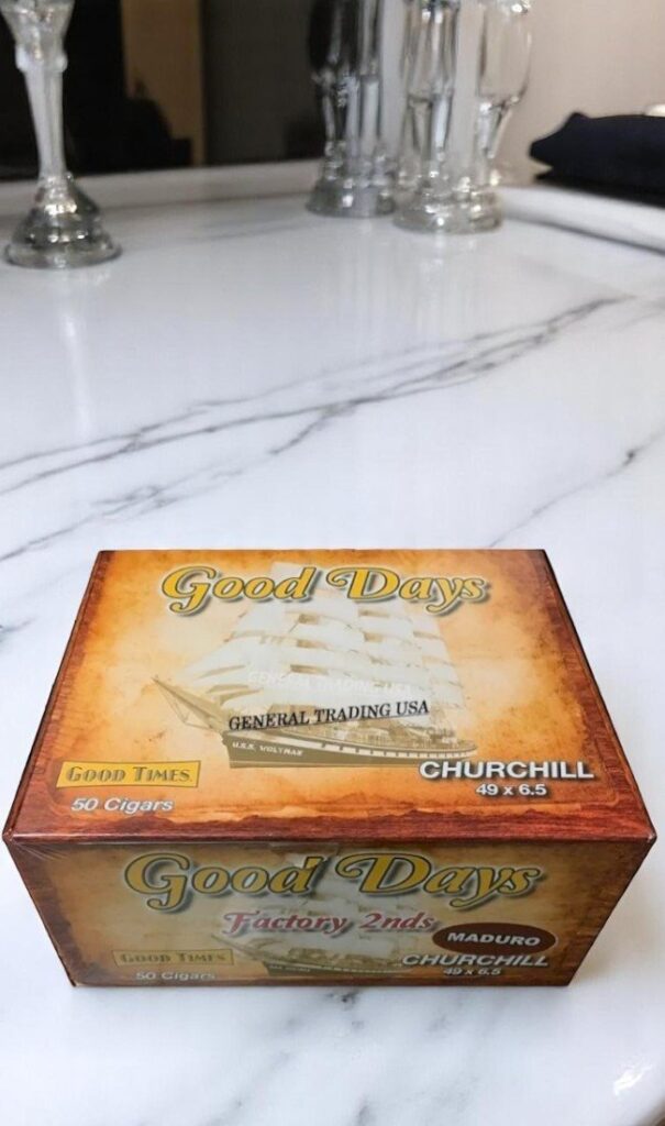 บุหรี่นอก Good Days Factory 2nds Maduro Toro 6×49 (10มวน)พร้อมส่ง