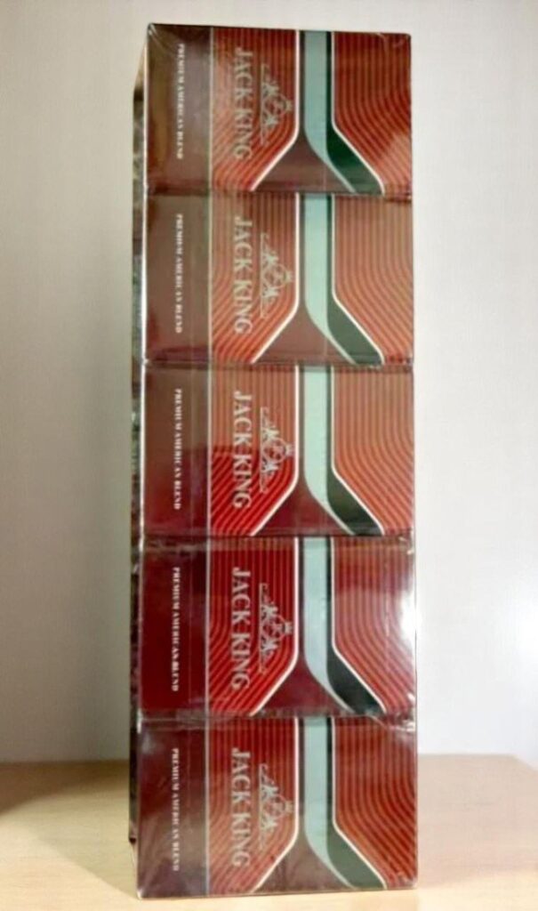 บุหรี่นอก Jack King (ซองแข็ง)พร้อมส่ง
