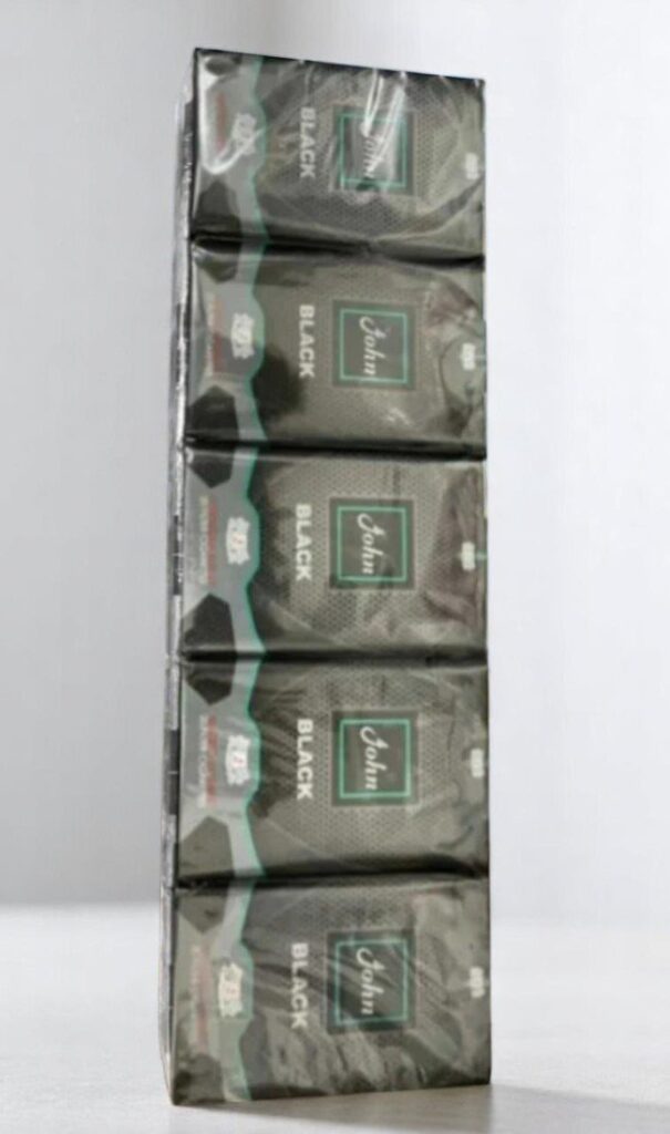 John Black Menthol (ซองอ่อน) | John Black Menthol