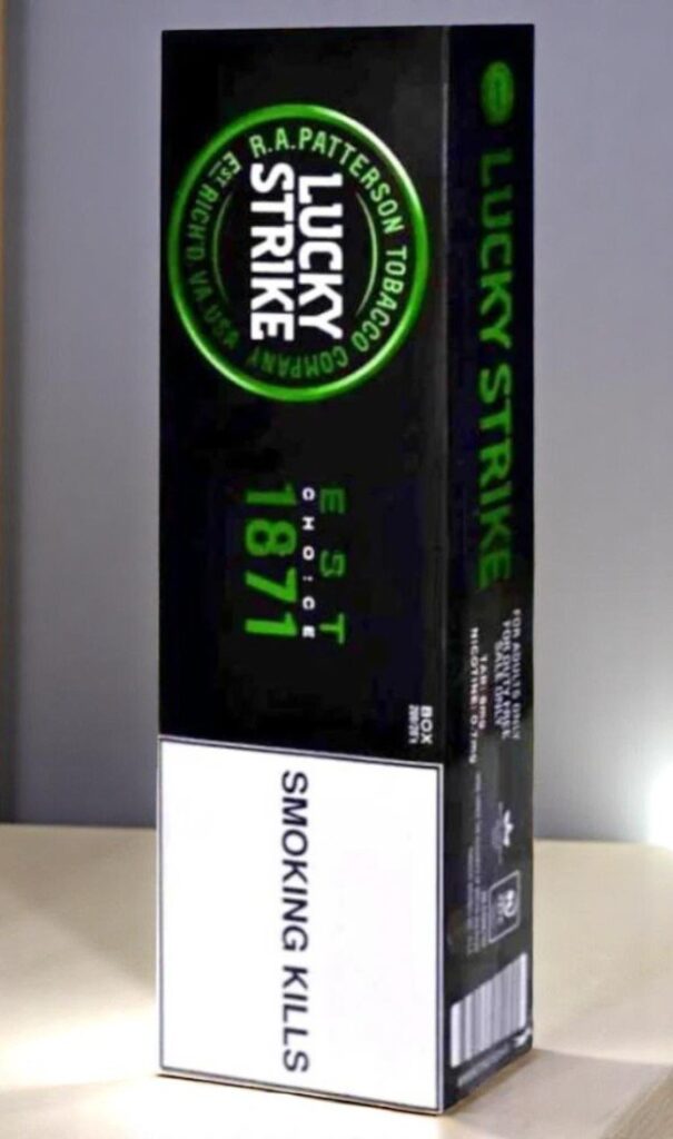 บุหรี่นอก Lucky Strike Fresh (1เม็ดบีบ)