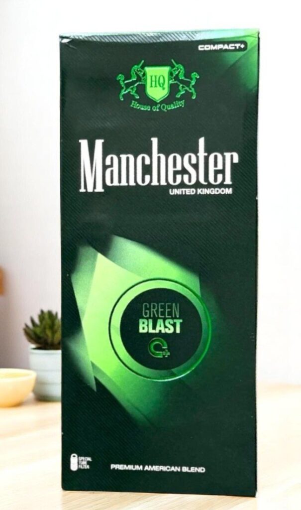 บุหรี่นอก Manchester Apple Mint (1เม็ดบีบ)