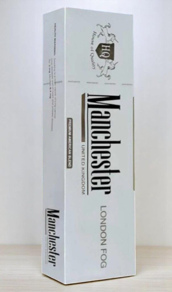 บุหรี่นอก Manchester London Fog