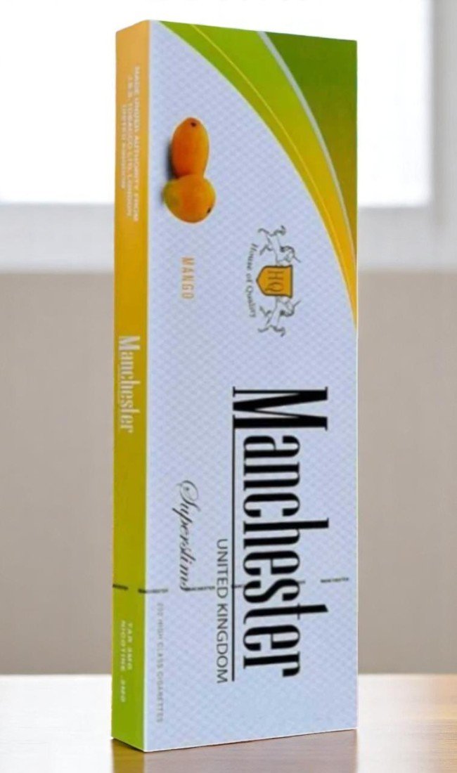 บุหรี่นอก Manchester Mango Slims