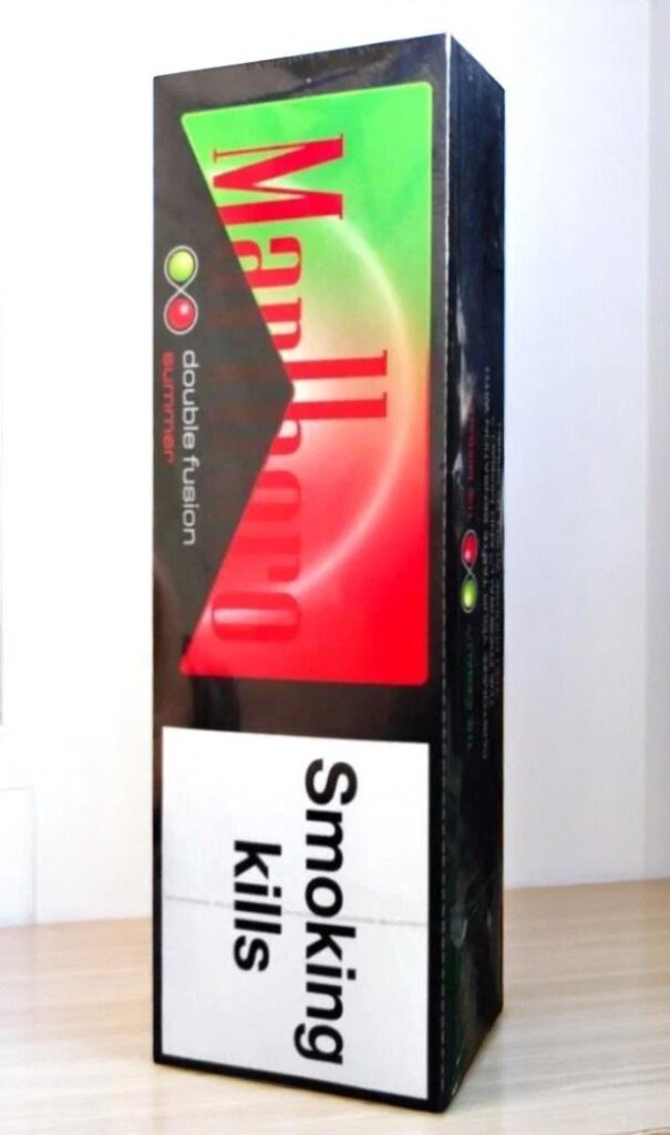 Marlboro Double Fusion Summer (2เม็ดบีบ)