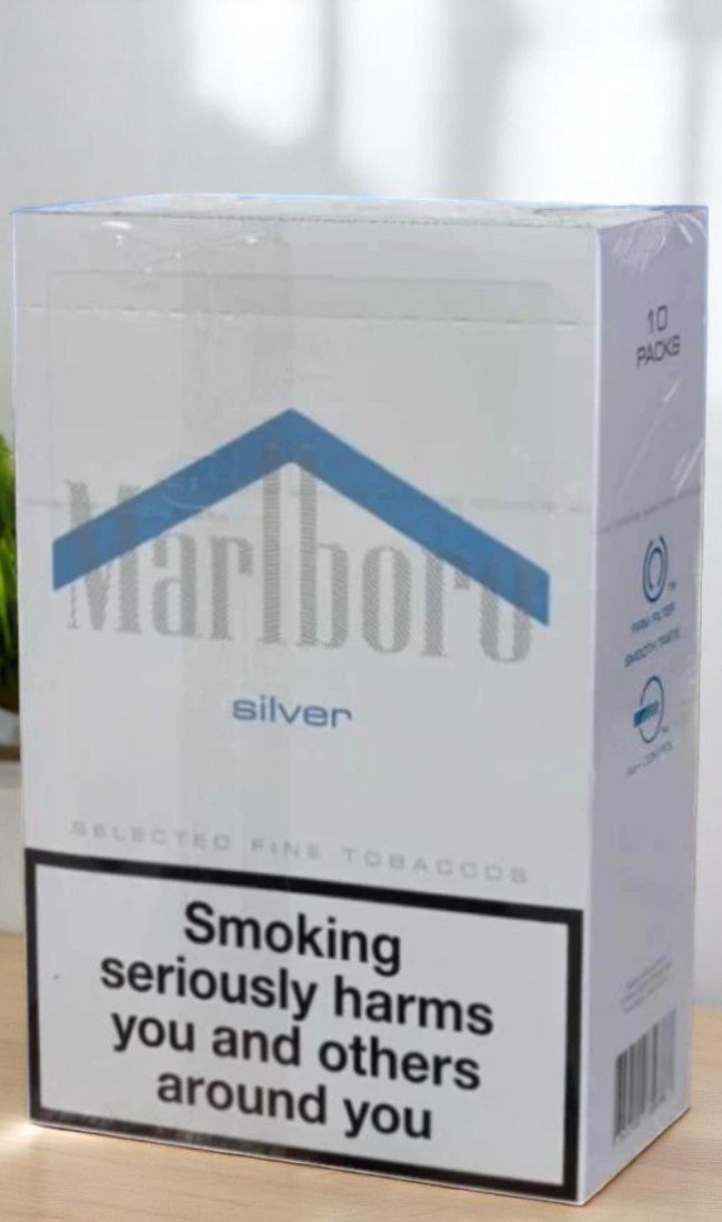Marlboro Silver (ซองแข็ง)