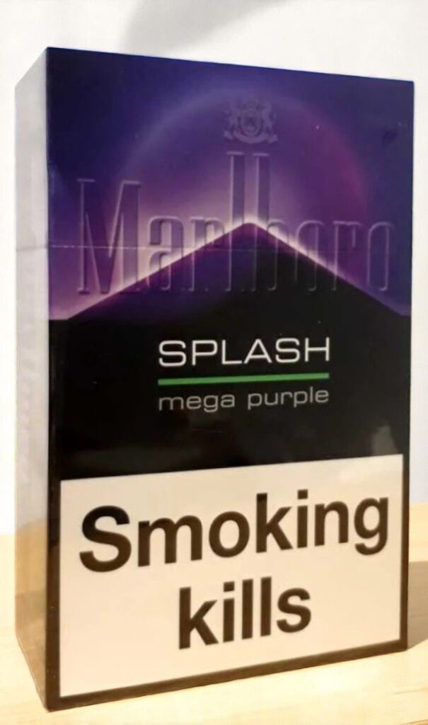 Marlboro Splash Mega Purple (1เม็ดบีบ) | Marlboro Splash Mega Purple