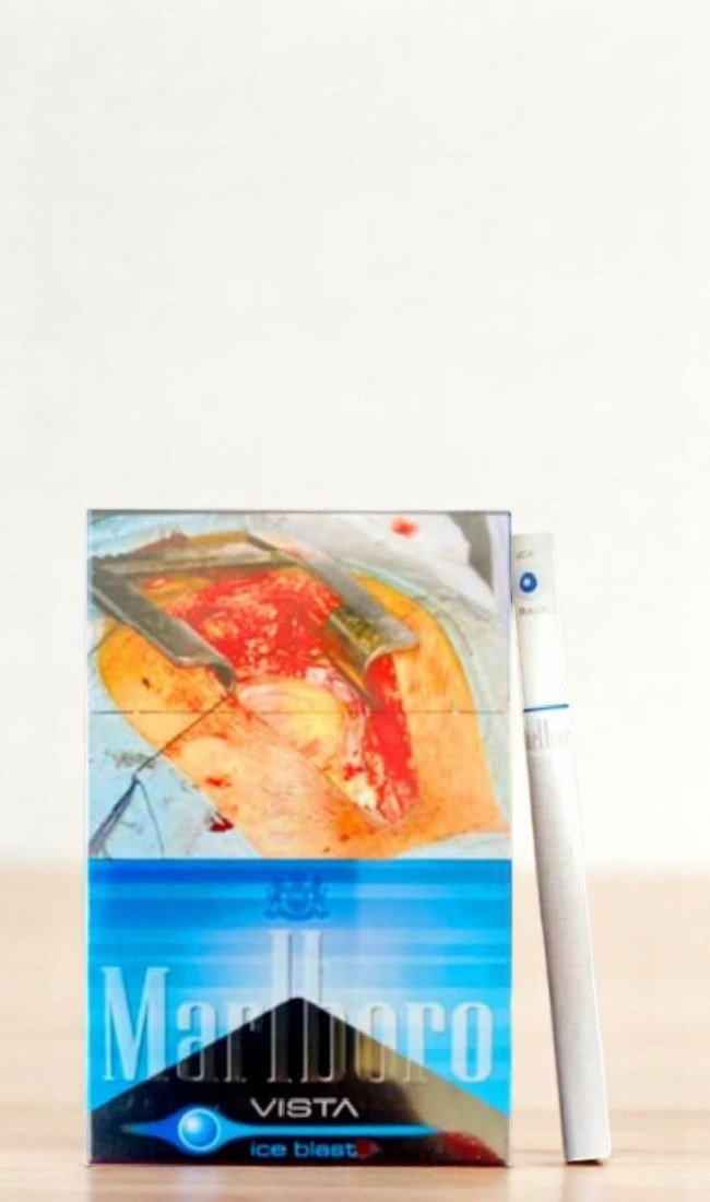 บุหรี่นอก Marlboro Vista Ice Blast (1เม็ดบีบ)