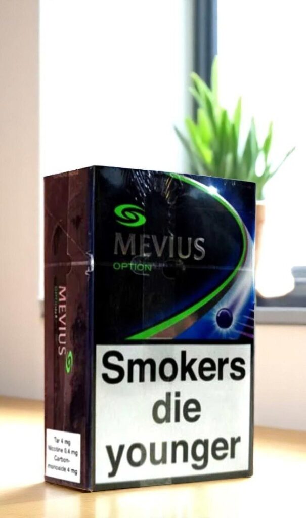 Mevius Option Blueberry (1เม็ดบีบ) | Mevius Option Blueberry