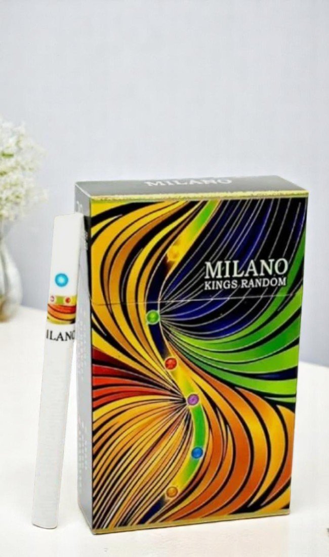 บุหรี่นอก Milano King Random (1เม็ดบีบ)