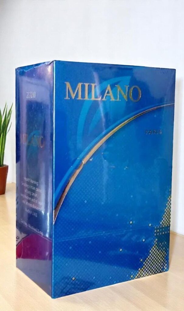 บุหรี่นอก Milano Paris