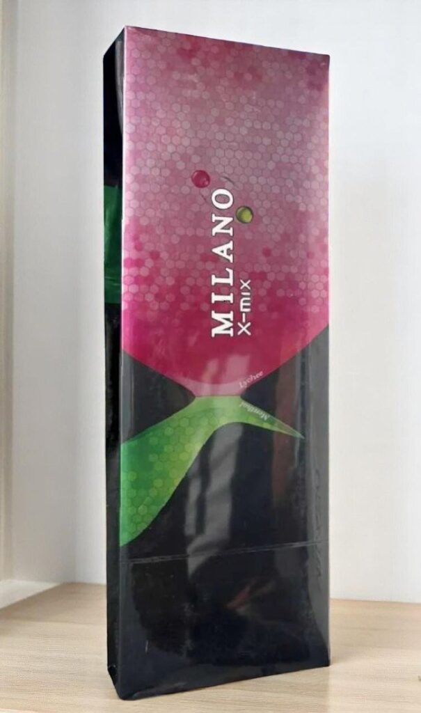 Milano X Mix Lychee Menthol (2เม็ดบีบ) | Milano X Mix Lychee Menthol