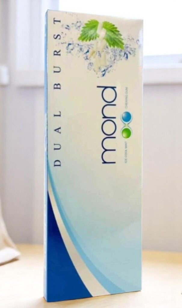 Mond Dual Gum Or Mint & Menthol (2เม็ดบีบ) | Mond Dual Gum Or Mint & Menthol