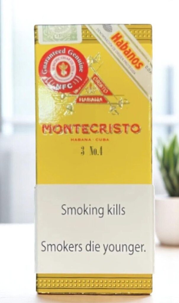บุหรี่นอก Montecristo 3 No.4 Habanos Cigars (3มวน)พร้อมส่ง