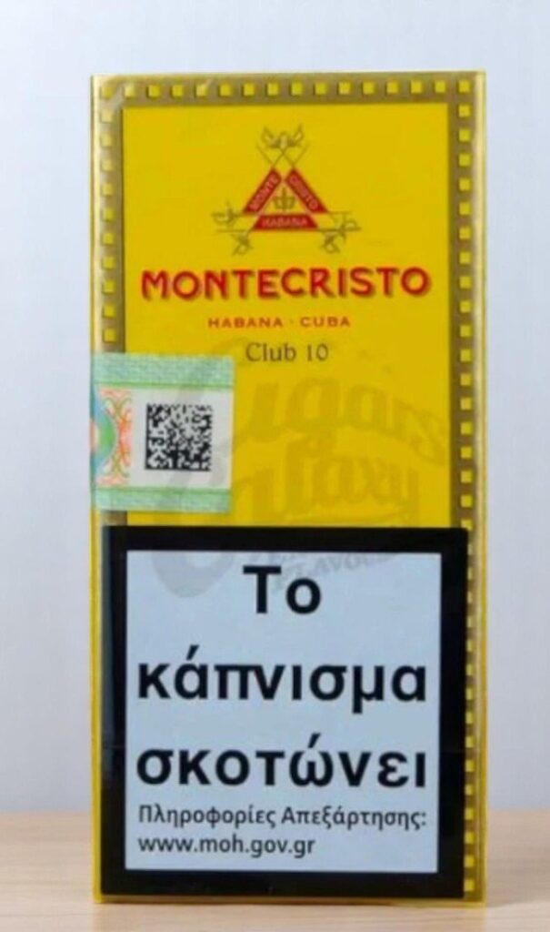 บุหรี่นอก Montecristo Club 10 Habana Cuba (10มวน)พร้อมส่ง