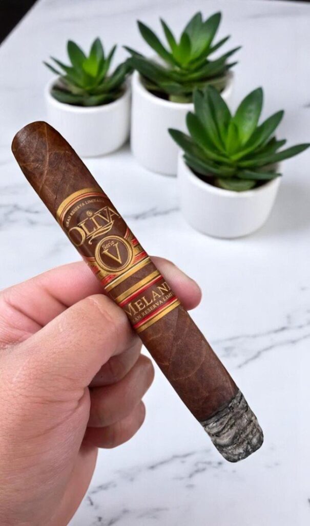 บุหรี่นอก Oliva Serie V Melanio Maduro 6×52 (10มวน)พร้อมส่ง