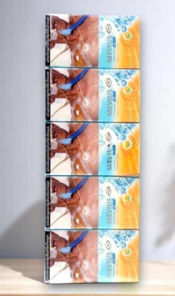 Mevius Lemon Orange Menthol (2เม็ดบีบ) | Mevius Lemon Orange Menthol