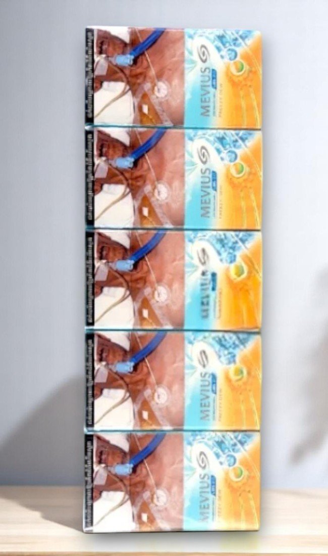 Mevius Lemon Orange Menthol (2เม็ดบีบ)