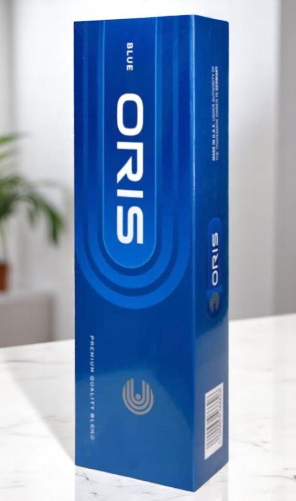 บุหรี่นอก Oris Blue (ซองแข็ง)พร้อมส่ง