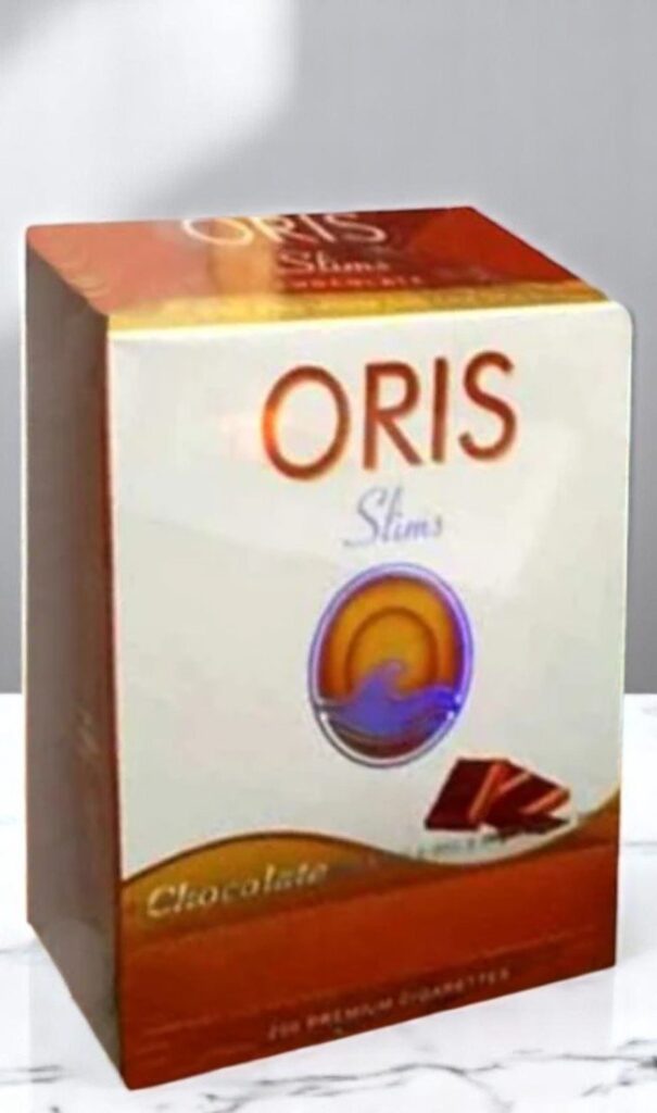บุหรี่นอก Oris Chocolate Slims (ซองแข็ง)พร้อมส่ง