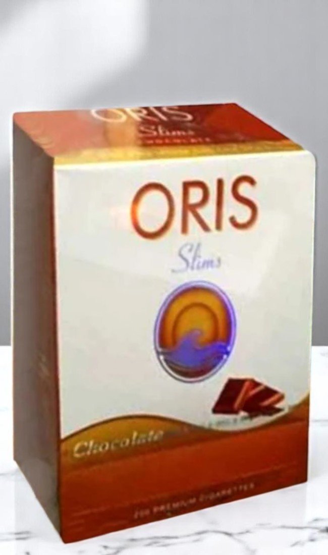 บุหรี่นอก Oris Chocolate Slims (ซองแข็ง)พร้อมส่ง
