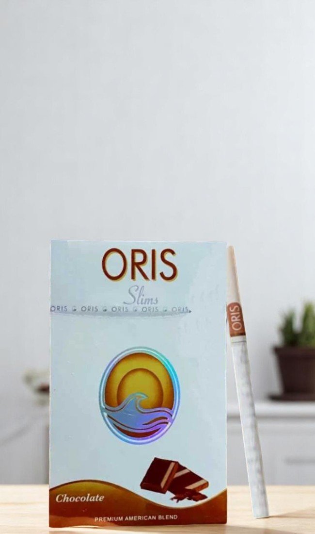 บุหรี่นอก Oris Chocolate Slims (ซองแข็ง)พร้อมส่ง