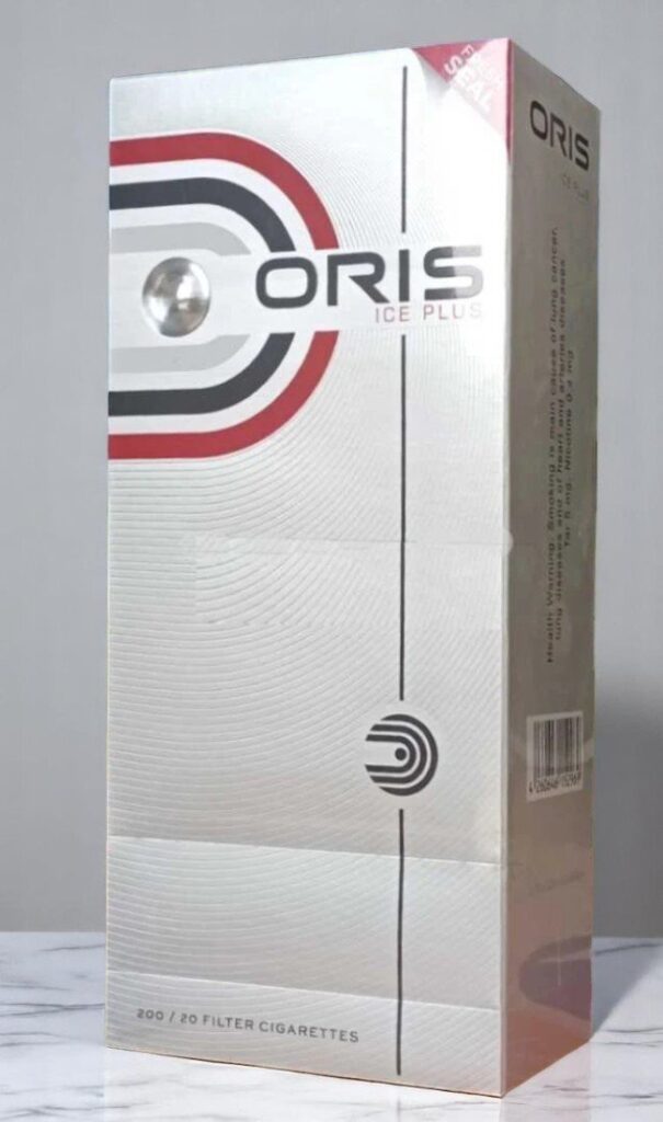 บุหรี่นอก Oris Ice Plus (1เม็ดบีบ)