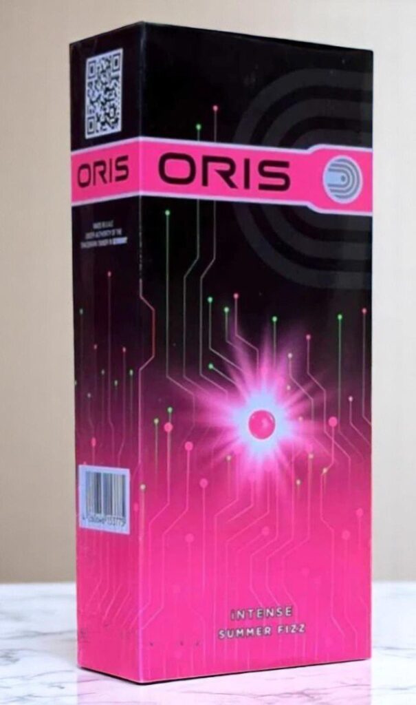 บุหรี่นอก Oris Intense Summer Fizz (1เม็ดบีบ)