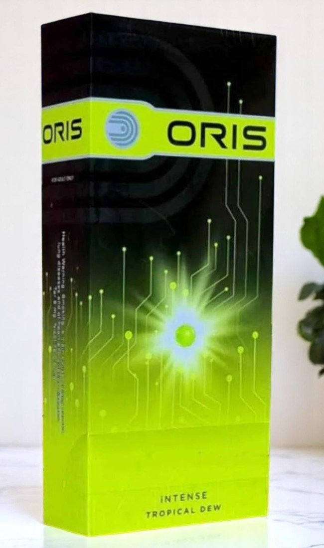 บุหรี่นอก Oris Intense Tropical Dew Lemon (1เม็ดบีบ)