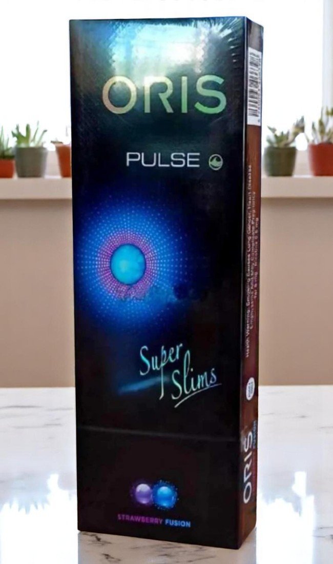 บุหรี่นอก Oris Pulse Strawberry Fusion (2เม็ดบีบ)พร้อมส่ง