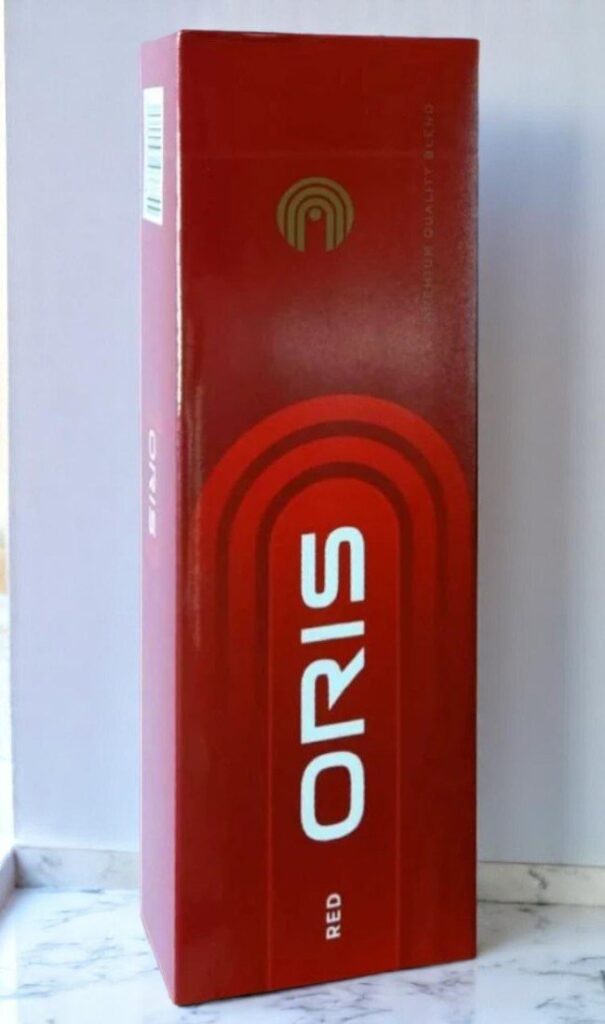 บุหรี่นอก Oris Red (ซองแข็ง)พร้อมส่ง
