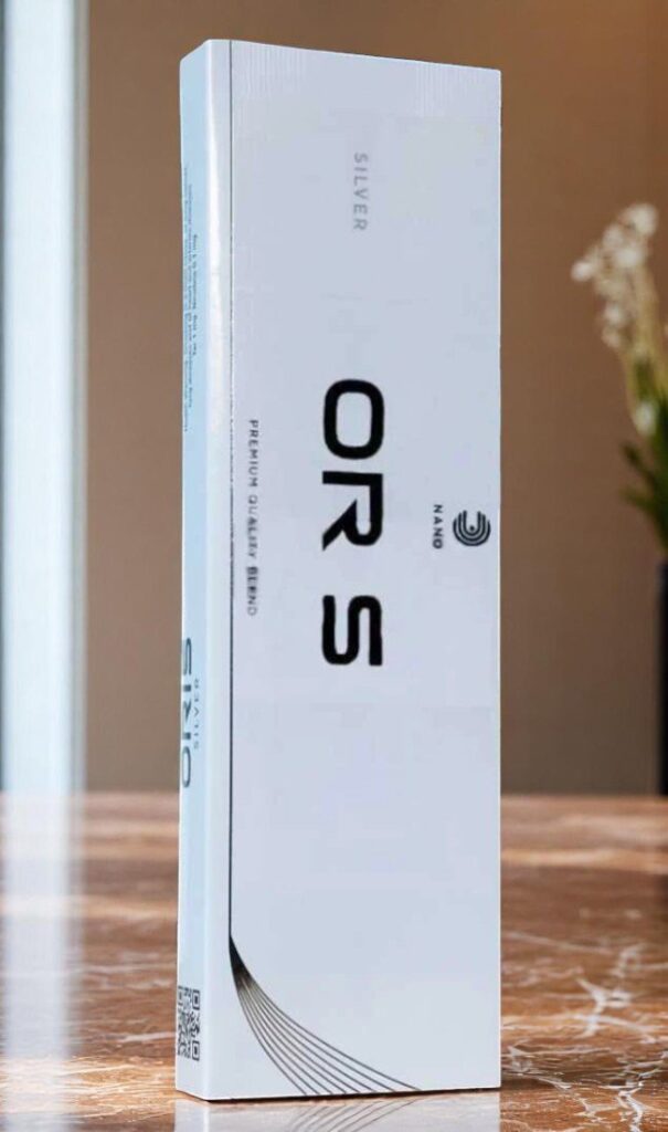 บุหรี่นอก Oris Silver Slimsพร้อมส่ง