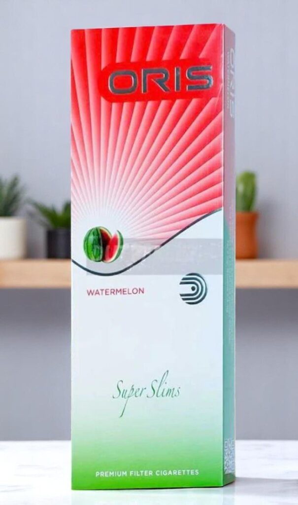 บุหรี่นอก Oris Watermelon Slimsพร้อมส่ง