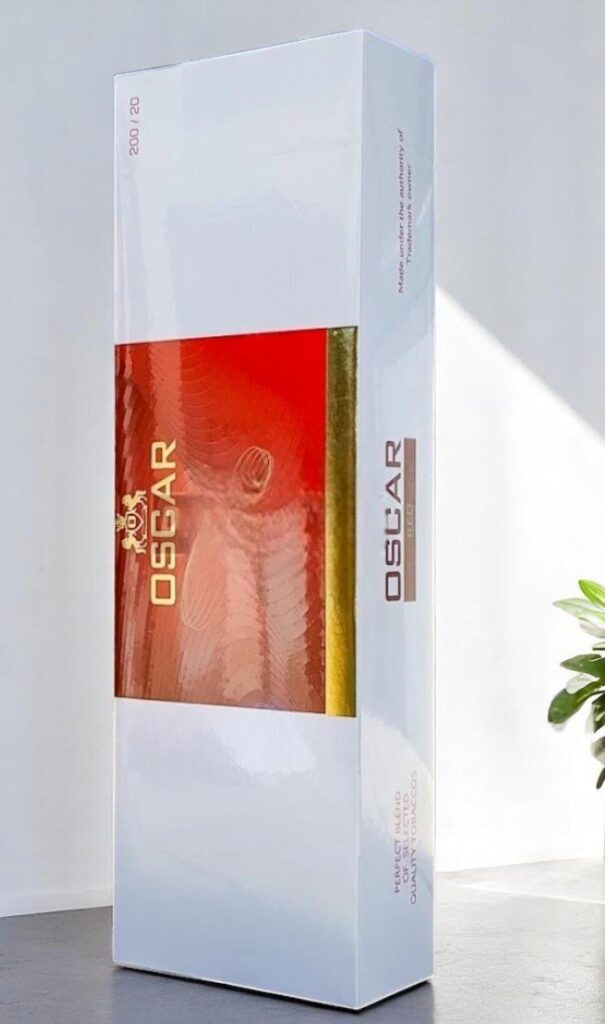บุหรี่นอก Oscar Red (ซองแข็ง)