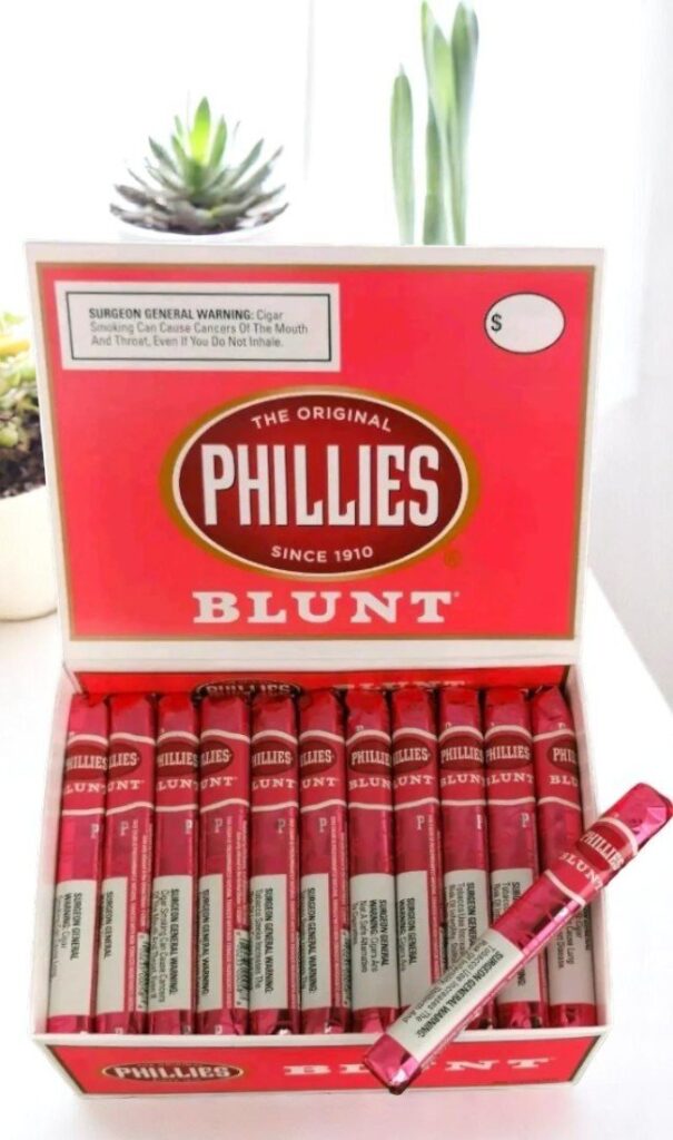 บุหรี่นอก Phillies chocoloate 5*42 (50มวน)พร้อมส่ง