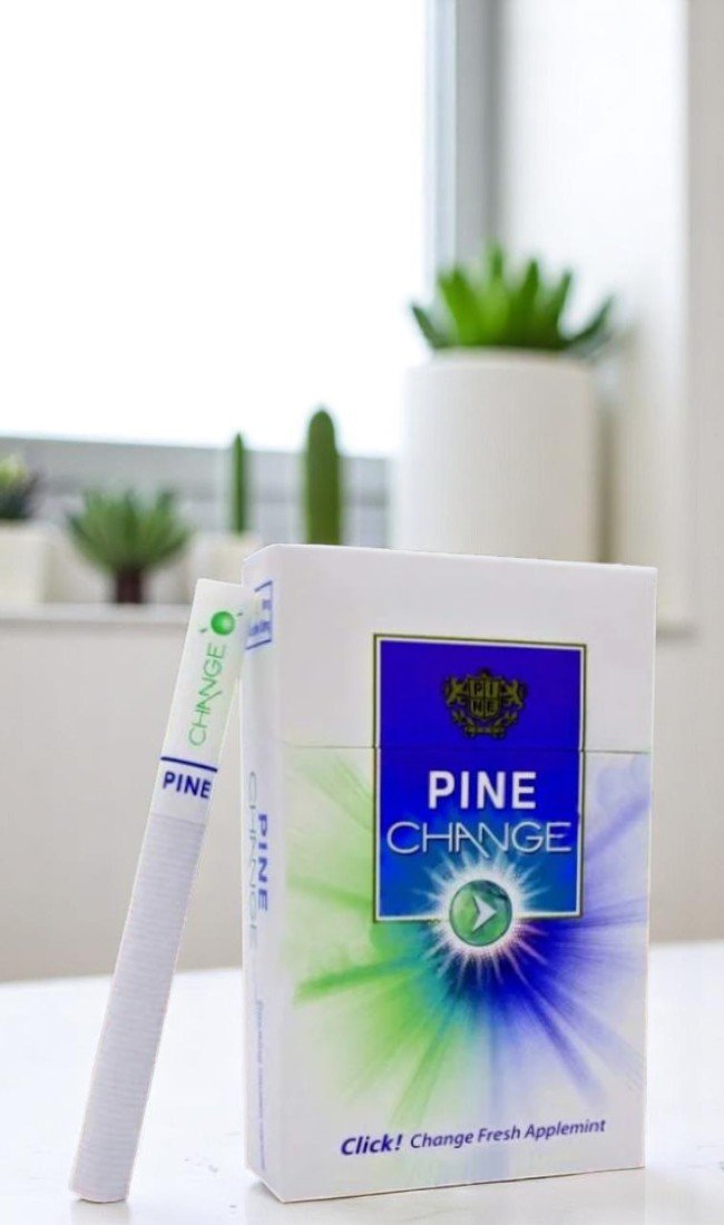 Pine Change Apple Mint บุหรี่