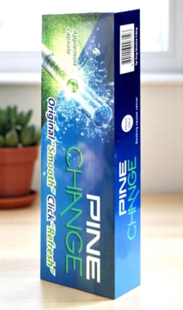 บุหรี่นอก Pine Change Fresh Applemint (1เม็ดบีบ)พร้อมส่ง