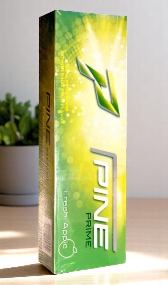 บุหรี่นอก Pine Prime Fresh Apple (1เม็ดบีบ)พร้อมส่ง