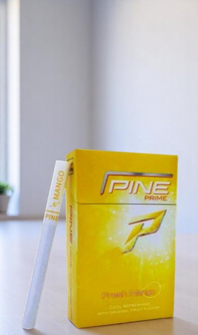 บุหรี่นอก Pine Prime Fresh Mango(1เม็ดบีบ)พร้อมส่ง